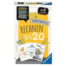 Ravensburger 80349 Learn To Make Your Own Lache: Calculate To 20, Children'S Game For 1-5 Players, Educational Game From 6 Years, Mathematics