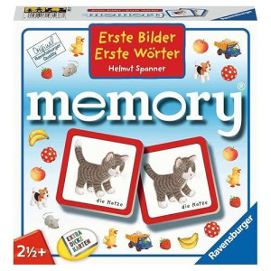 Ravensburger Kinderspiele, 88688 First Pictures - First Words Memory, With Motifs From The Children'S Book From Helmut Spannner, Toy From 2 Years