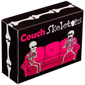Couch Skeletons Card Game - Quick And Easy 2 Player Game By The Dusty Top Hat