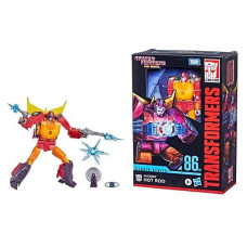 Transformers Toys Studio Series 86 Voyager Class The The Movie 1986 Autobot Hot Rod Action Figure - Ages 8 and Up, 6.5-inch , Red