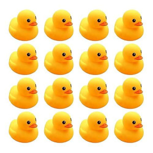 Bath Duck Toys 12Pcs Mini Rubber Ducks Squeak And Float Ducks Baby Shower Toy For Toddlers Boys Girls (2.2��)
