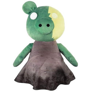 Piggy Zompiggy Plush Stuffed Animal Toy With Light Up Eye And Sounds, 13"