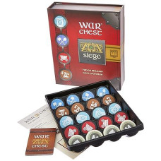 War Chest Siege Expansion - Strategy Board Game, Chess Like Challenge, Abstract, Easy To Learn, 2 To 4 Players, 30 Minute Play Time, For Ages 14 And Up, Alderac Entertainment Group (Aeg)