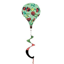 Briarwood Lane Ladybug Deluxe Hot Air Balloon Wind Twister Everyday 54" L