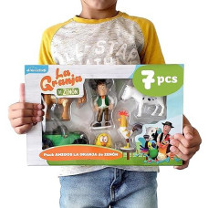 La Granja De Zenon Adventure Action Figures Set, 7 Collectible Action Figures, Toys For Kids