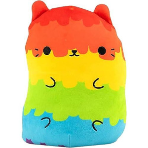 Cats Vs Pickles - Jumbo - Pinata Pop - 8" Super Soft And Squishy Stuffed Bean-Filled Plushies For Kids, Boys, & Girls - Collect Them All!