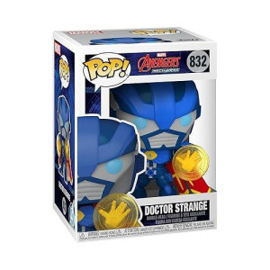 Funko Pop Marvel: Marvel Mech - Dr. Strange Vinyl Bobblehead, Multicolor, Standard