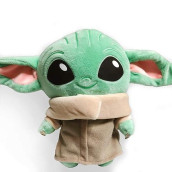 Roniavl The Child Yoda Plush Toys Little Baby Yoda With Scarf Cotton Soft Onesie Stuffed Doll Toys Gift For Kids Children Birthday Movie Fan Collectionist 3 And Older (Scarf)