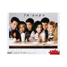 Aquarius Friends Milkshake Puzzle (500 Piece Jigsaw Puzzle) - Glare Free - Precision Fit - Officially Licensed Friends Tv Show Merchandise & Collectibles - 14 X 19 Inches
