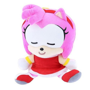 Great Eastern Entertainment Sonic The Hedgehog- Sd Amy Sleep Sitting Plush 7" H