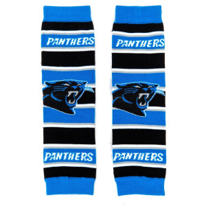 Baby Fanatic Officially Licensed Toddler & Baby Unisex Crawler Leg Warmers - Nfl Carolina Panthers