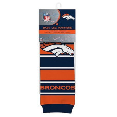 Baby Fanatic Officially Licensed Toddler & Baby Unisex Crawler Leg Warmers - Nfl Denver Broncos