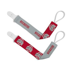 Ohio State Pacifier clip 2 Pack