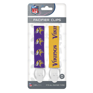 Minnesota Vikings Pacifier clip 2 Pack