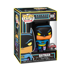 Funko Pop Heroes: Dc - Batman - (Black Light) - Dc comics - collectible Vinyl Figure - gift Idea - Official Products - Toys for Kids and Adults - comic Books Fans