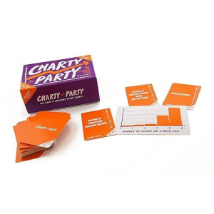 Charty Party: All Ages Edition - Mathematically Humorous Game - For 3 Or More Players - 30 To 90 Play Time - Card Game For Classrooms, Families, And Even Your Grandma