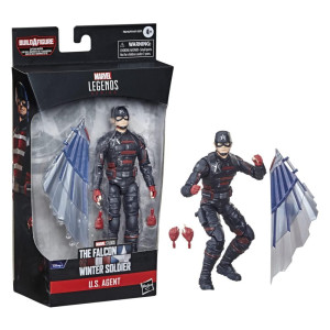 Marvel Legends Series Avengers 6-Inch Action Figure Toy U.S. Agent And 2 Accessories, For Kids Ages 4 And Up