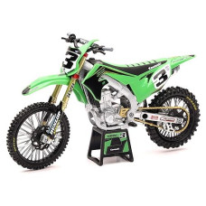 Kawasaki Kx 450 #3 Eli Tomac Factory Racing 1/12 Scale Diecast Motorcycle Model By New-Ray