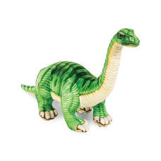 Real Planet 31" Dinosaur Plush Toy - Dinosaur Stuffed Animals, Dino Plushie, Stuffed Dinosaur Plush, Little Boy Dinosaur Toys, (Green Apatosaurus, 31")