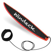 Windeck Finger Surfboard - Rad Fingerboard Toy - Surf The Wind - Mini Board For Kids And Surfers Looking To Hone Their Surfer Skills (Red Shed)