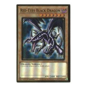 Red-Eyes Black Dragon - Mago-En003 - Premium Gold Rare - 1St Edition