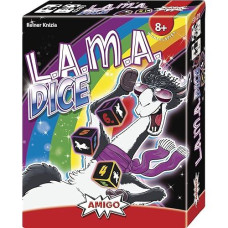 Amigo 02103 Lama Dice 2103, Multicoloured, Einzelpack