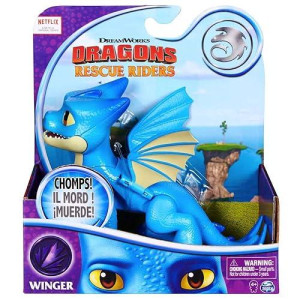 Dreamworks How To Train Your Dragon Winger Rescue Riders 6 Inches Figure