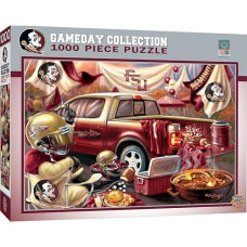Masterpieces 1000 Piece Jigsaw Puzzle For Adults - Ncaa Florida State Seminoles Gameday - 19.25"X26.75"