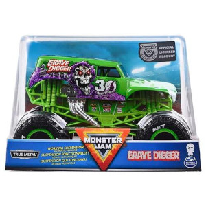 Monster Jam 2020 True Metal 1:24 Scale Special 30Th Anniversary Grave Digger