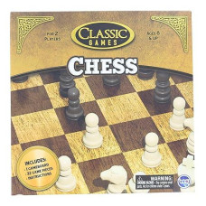 The Canadian Group Classic Games Wood Chess Set | Board & 32 Game Pieces