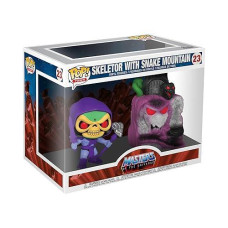 Funko Pop Town Retro Toys: Master'S Of The Universe - Skeletor With Snake Mountain, Multicolor, Standard (51469)