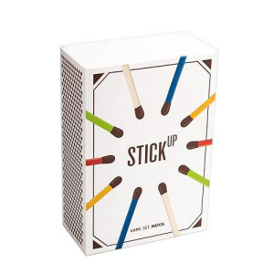 Helvetiq Ludilo Stickup Card Game - Speed, Colors, And Fun For All Ages! Fast-Paced Action Dexterity Game, Pattern Recognition Game For Kids & Adults, Ages 6+, 2-5 Players, 15 Minute Playtime, Made