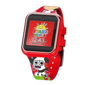 Accutime Kids Ryans World Red Educational Touchscreen Smart Watch Toy for Boys, girls, Toddlers - Selfie cam, Learning games, Alarm, calculator, Pedometer and More (Model: RYW4037AZ)