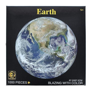 Earth 1000 Piece Round Jigsaw Puzzle