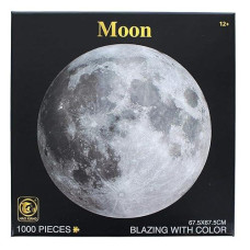 Moon 1000 Piece Round Jigsaw Puzzle