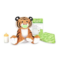 Melissa&Doug 40450 Baby Tiger Stuffed Animal | Soft Toy | All Ages | Gift For Boy Or Girl