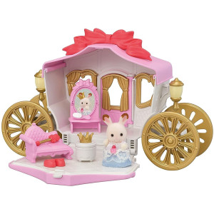 Ibasetoy Sylvanian Families 5543 Royal Carriage Set - Dollhouse Playsets