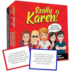 Really Karen? Board Game - Become A Karen As You Argue Your Way Around Town In This Hilarious Party Game. Ages 14 And Up.