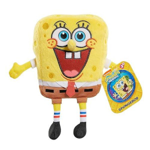 Spongebob Squarepants 7-Inch Small Bean Plush, Fun Collectible Size, Stuffed Animal