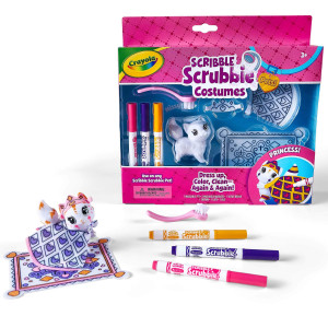 Crayola Scribble Scrubbie Princess Playset, Kids Toys, Gift For Girls & Boys