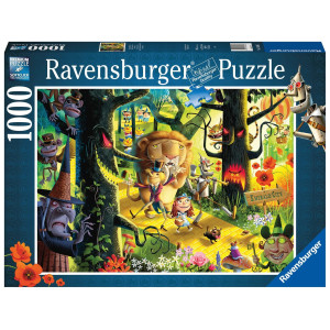 Ravensburger Lions, Tigers & Bears, Oh My! | 1000 Piece Jigsaw Puzzle For Adults | Unique Softclick Technology | Vibrant And Glare-Free Imagery | Crafted With Sustainability In Mind