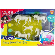 Breyer Horses Stablemates Fantasy Horse Paint Set | 5 Piece Set | 1:32 Scale | Model #4235, Yellow