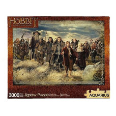 Aquarius The Hobbit Puzzle (3000 Piece Jigsaw Puzzle) - Glare Free - Precision Fit - Officially Licensed The Hobbit Merchandise & Collectibles - 32 X 45 Inches