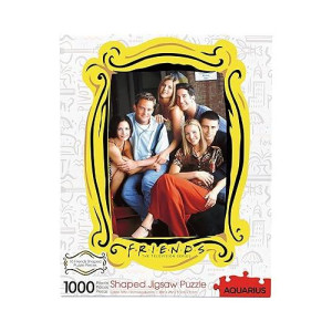 Aquarius Friends Group Puzzle (1000 Piece Jigsaw Puzzle) - Glare Free - Precision Fit - Officially Licensed Friends Merchandise & Collectibles - 20 X 28 Inches