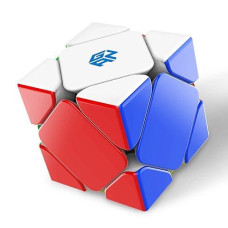 Gan Skewb 32 Magnets Uv-Coated, Magnetic Speed Cube Gans Skewb Puzzle Cube Magic Cube Enhanced Version Light-Weight Ges Pro 90� Corner Cutting For Children Adult Competition