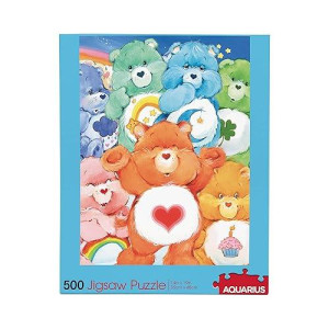 Aquarius Care Bears Puzzle (500 Piece Jigsaw Puzzle) - Glare Free - Precision Fit - Officially Licensed Care Bears Merchandise & Collectibles - 14 X 19 Inches