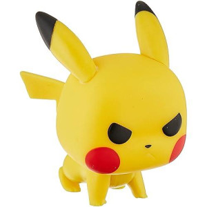 Funko Pop Pop! Games: Pokemon - Pikachu (Attack Stance) Collectible Vinyl Figure, Multicolor, One Size