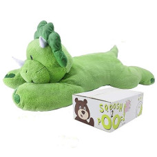 Animal Adventure | Sqoosh2Poof Giant, Cuddly, Ultra Soft Plush Stuffed Animal With Bonus Interactive Surprise - 44" Dinosaur