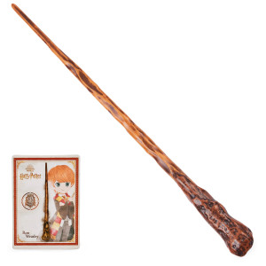 Wizarding World Harry Potter, 12-Inch Spellbinding Ron Weasley Magic Wand & Spell Card, Kids Toys, Accessory For Halloween Costumes For Girls & Boys