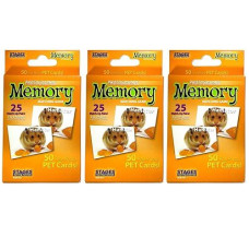 Stages Learning Materials SLM221-3 Pets Photographic Memory Matching game - 3 Each